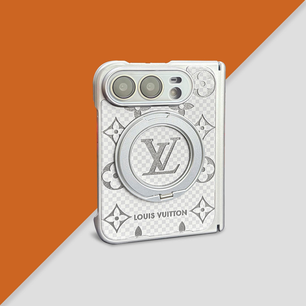 Louis Vuitton Monogram Check iPhone Duo Case with Ring Stand in gallery detail