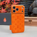 Louis Vuitton iPhone 17 Pro Max Case – Luxury Designer Leather Cover – Black