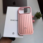 Rimowa Silver iPhone 18 Pro Case – Luxury Travel Design