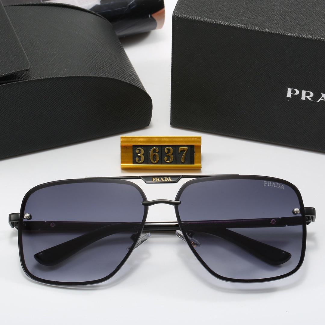 Prada Double Bridge Aviator Polarized Sunglasses for Unisex – product image 6