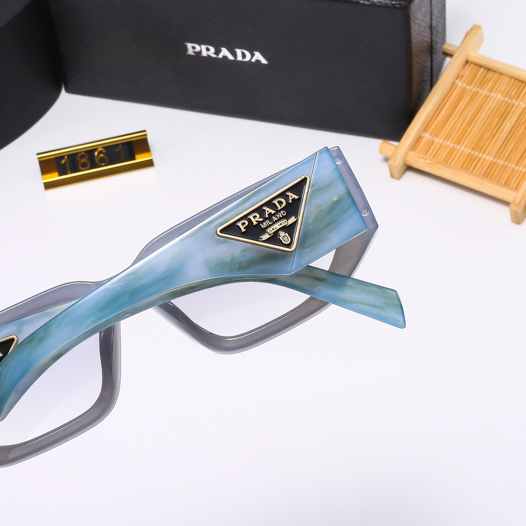 Prada Geometric Polygonal Blue-Light Sunglasses for Unisex – product image 14