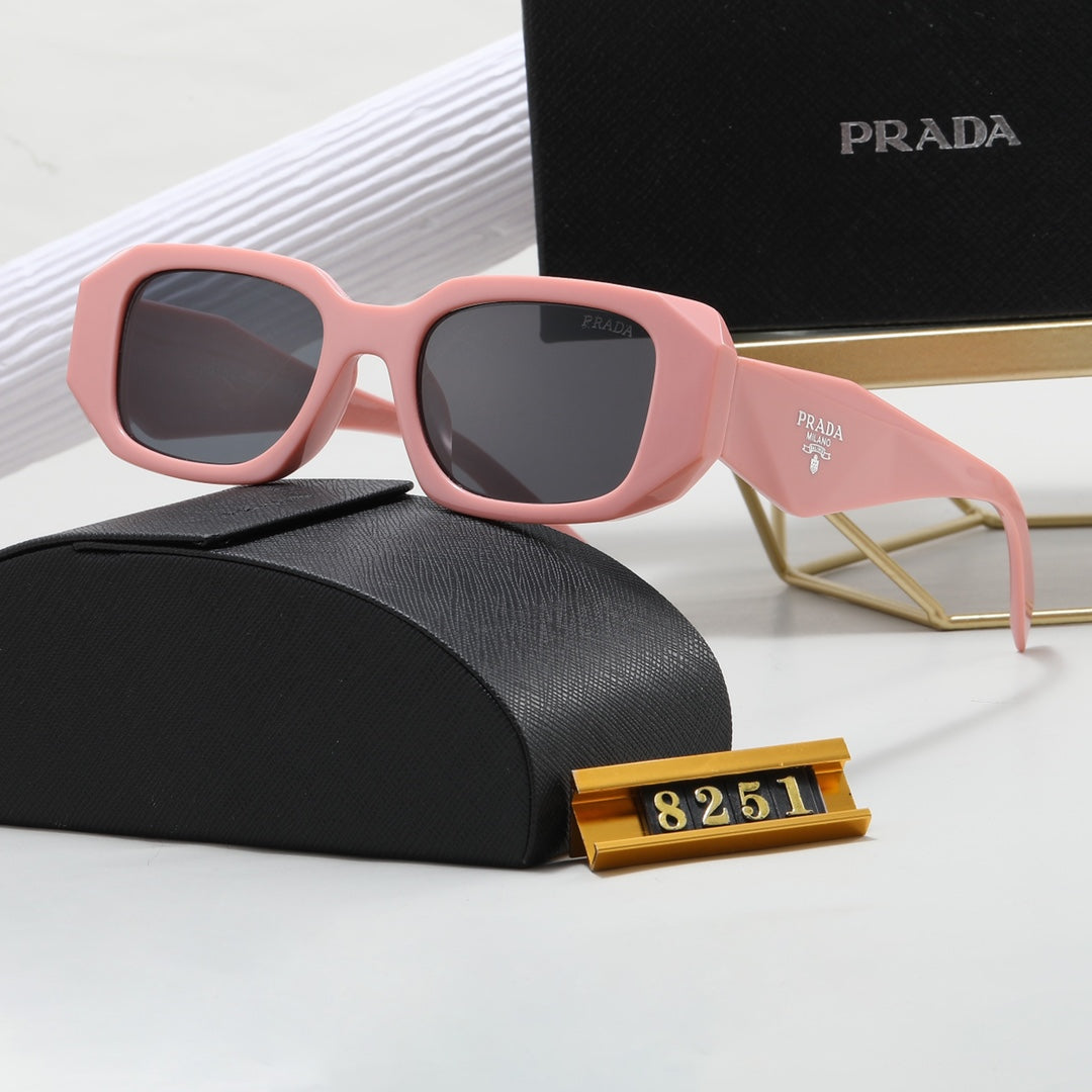 Prada Geometric Polygonal Retro Acetate Sunglasses for Unisex – product image 16