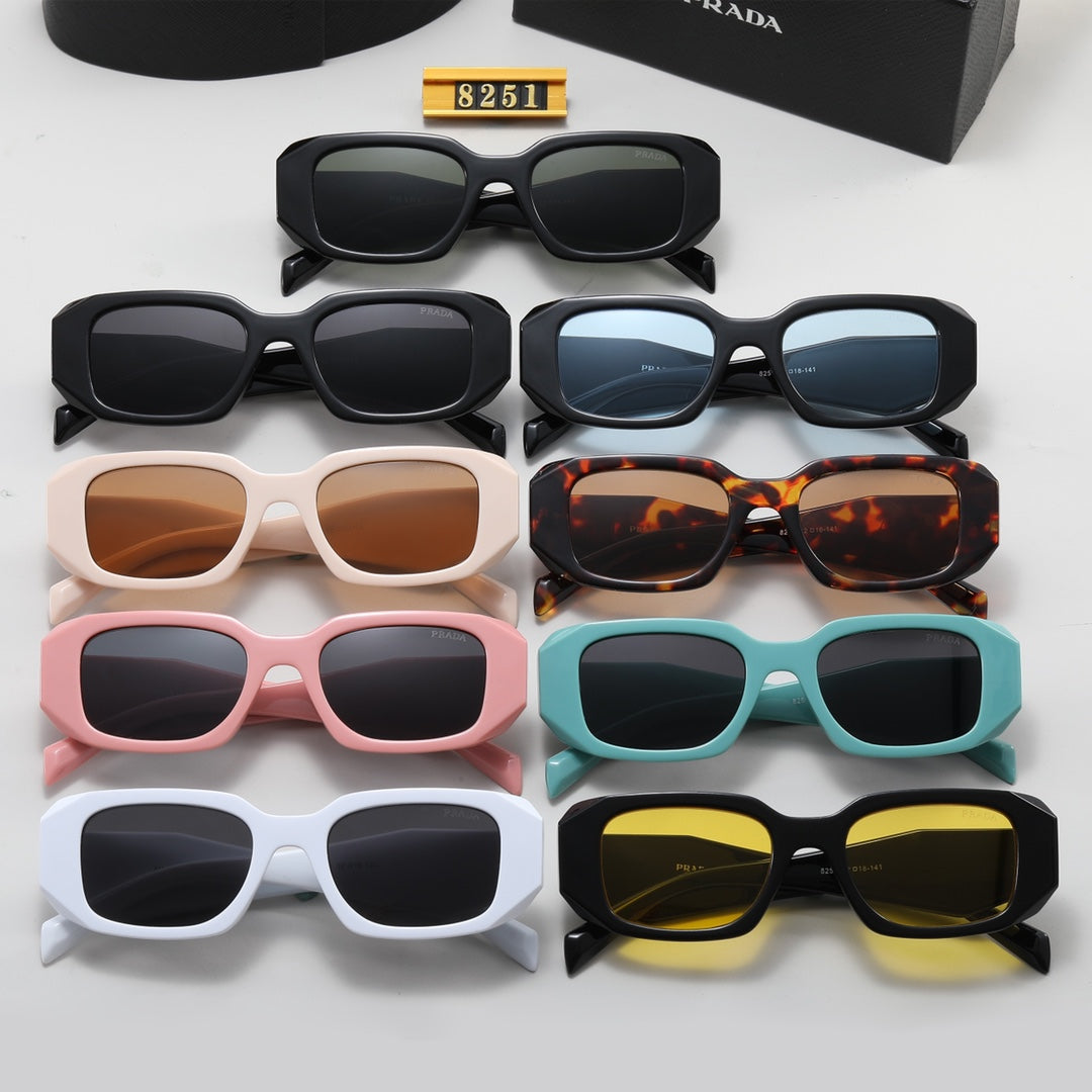 Prada Geometric Polygonal Retro Acetate Sunglasses for Unisex – product image 21