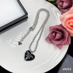Prada Heart Pendant Necklace – Luxury Designer Jewelry – product image 1