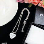 Prada Heart Pendant Necklace – Luxury Designer Jewelry – product image 4