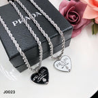 Prada Heart Pendant Necklace – Luxury Designer Jewelry – product image 8