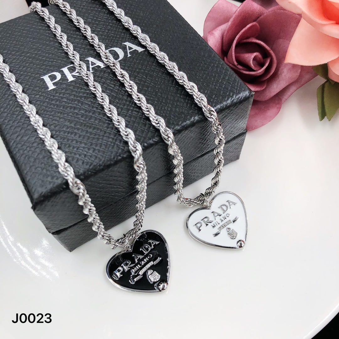 Prada Heart Pendant Necklace – Luxury Designer Jewelry – product image 8