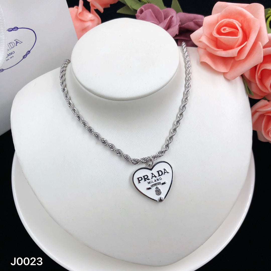 Prada Heart Pendant Necklace – Luxury Designer Jewelry – product image 9