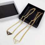 Prada Inverted Triangle Necklace – Luxury Designer Jewelry – product image 4