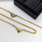 Prada Inverted Triangle Necklace – Luxury Designer Jewelry – product image 5