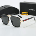 Prada Oversized Two-tone metal Polarized Sunglasses for Unisex – product image 1