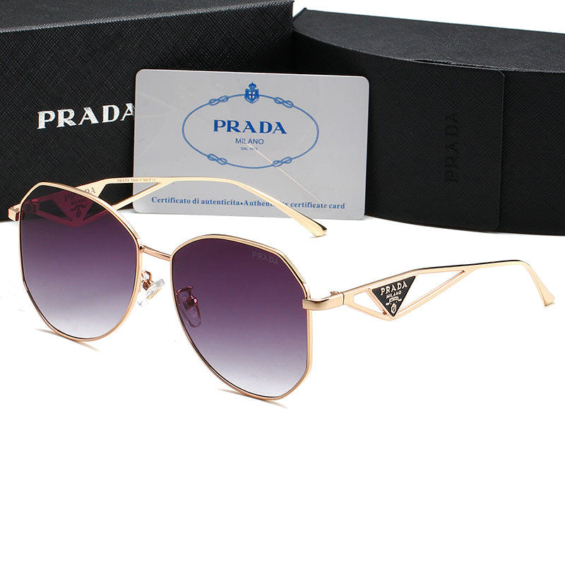Prada Triangle Logo Aviator Polarized Sunglasses for Unisex – product image 3
