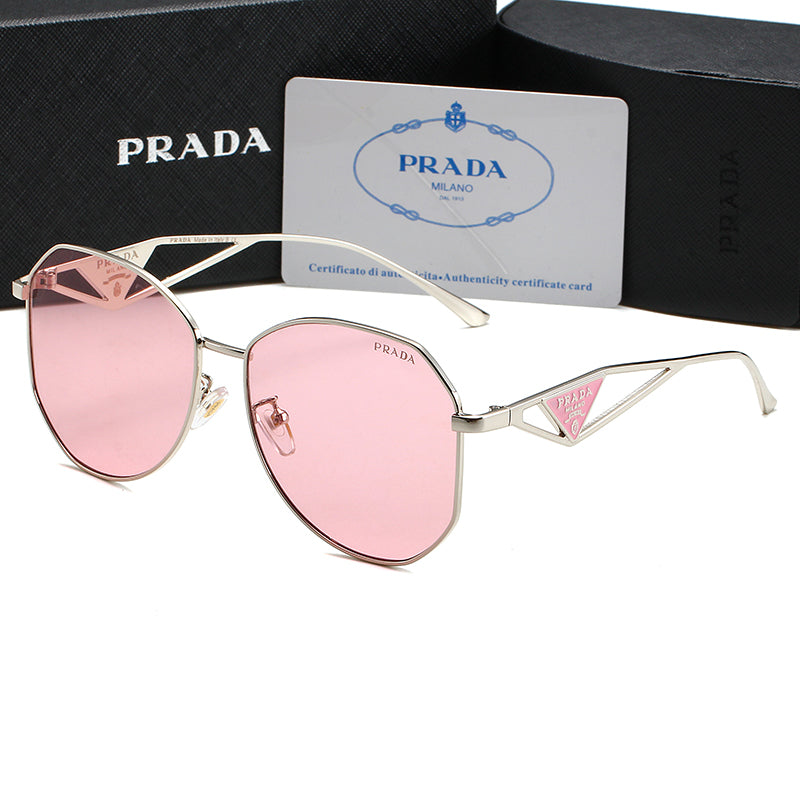Prada Triangle Logo Aviator Polarized Sunglasses for Unisex – product image 6