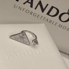 Prada Triangle Symbol Crystal Open Ring – Luxury Designer Jewelry – product image 7