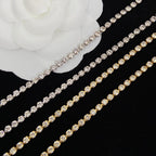 Saint Laurent Crystal Crystal Long Pendant Necklace – Luxury Designer Jewelry – product image 10