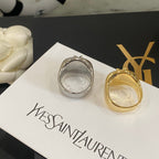 Saint Laurent Elegant Letter Logo Closure Ring – Luxury Designer Jewelry – product image 7