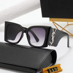 Saint Laurent Square Logo-Temple Polarized Sunglasses for Unisex – product image 3