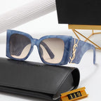 Saint Laurent Square Logo-Temple Polarized Sunglasses for Unisex – product image 4