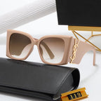 Saint Laurent Square Logo-Temple Polarized Sunglasses for Unisex – product image 8