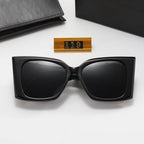 Saint Laurent Square Logo-Temple Polarized Sunglasses for Unisex – product image 20