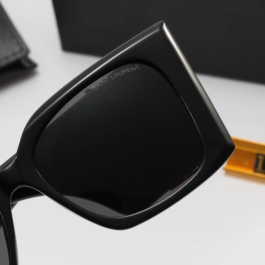 Saint Laurent Square Logo-Temple Polarized Sunglasses for Unisex – product image 22