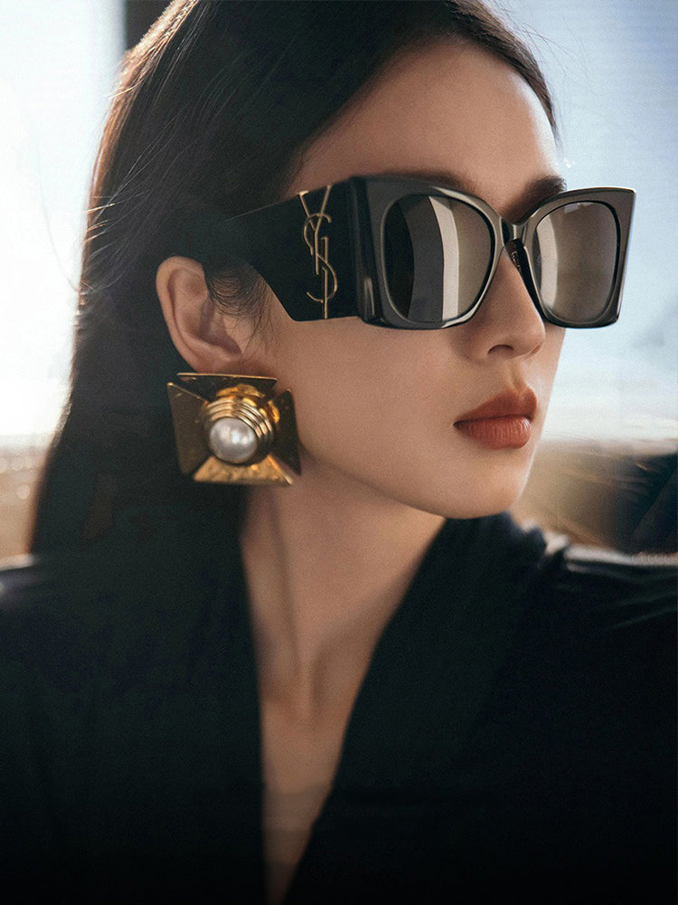 Saint Laurent Yves Saint Laurent YSL Oversized Butterfly Polarized Sunglasses… – product image 6
