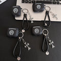Gothic Cross AirPods Case with Charm