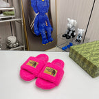 The North Face x Gucci Trendy Co-Branded Wool Slippers – slippers product image 10