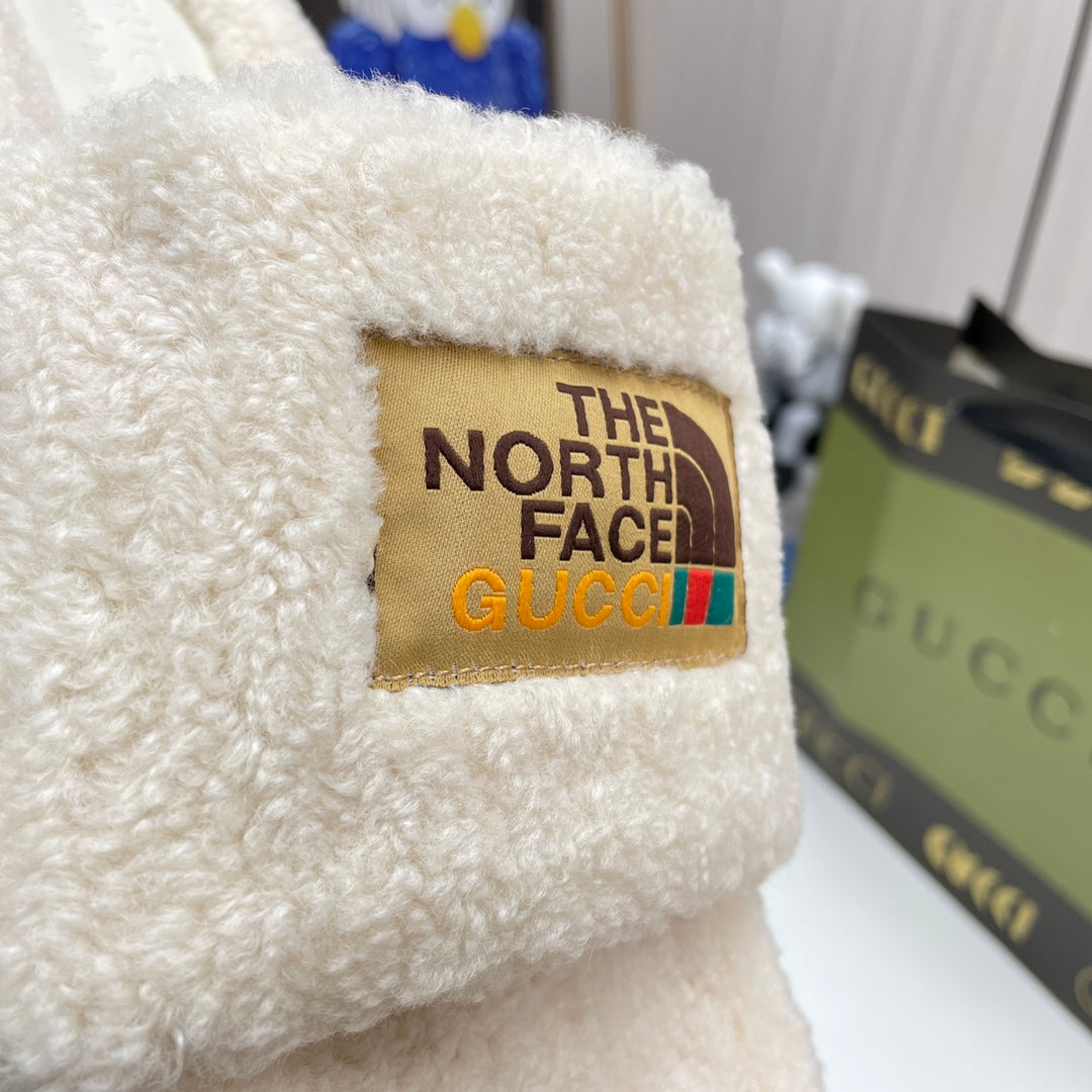 The North Face x Gucci Trendy Co-Branded Wool Slippers – slippers product image 16