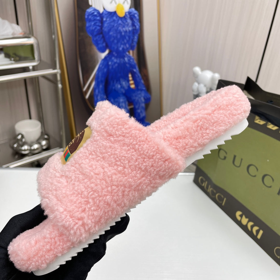 The North Face x Gucci Trendy Co-Branded Wool Slippers – slippers product image 20