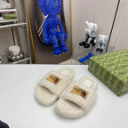 The North Face x Gucci Trendy Co-Branded Wool Slippers – slippers product image 3