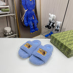 The North Face x Gucci Trendy Co-Branded Wool Slippers – slippers product image 4