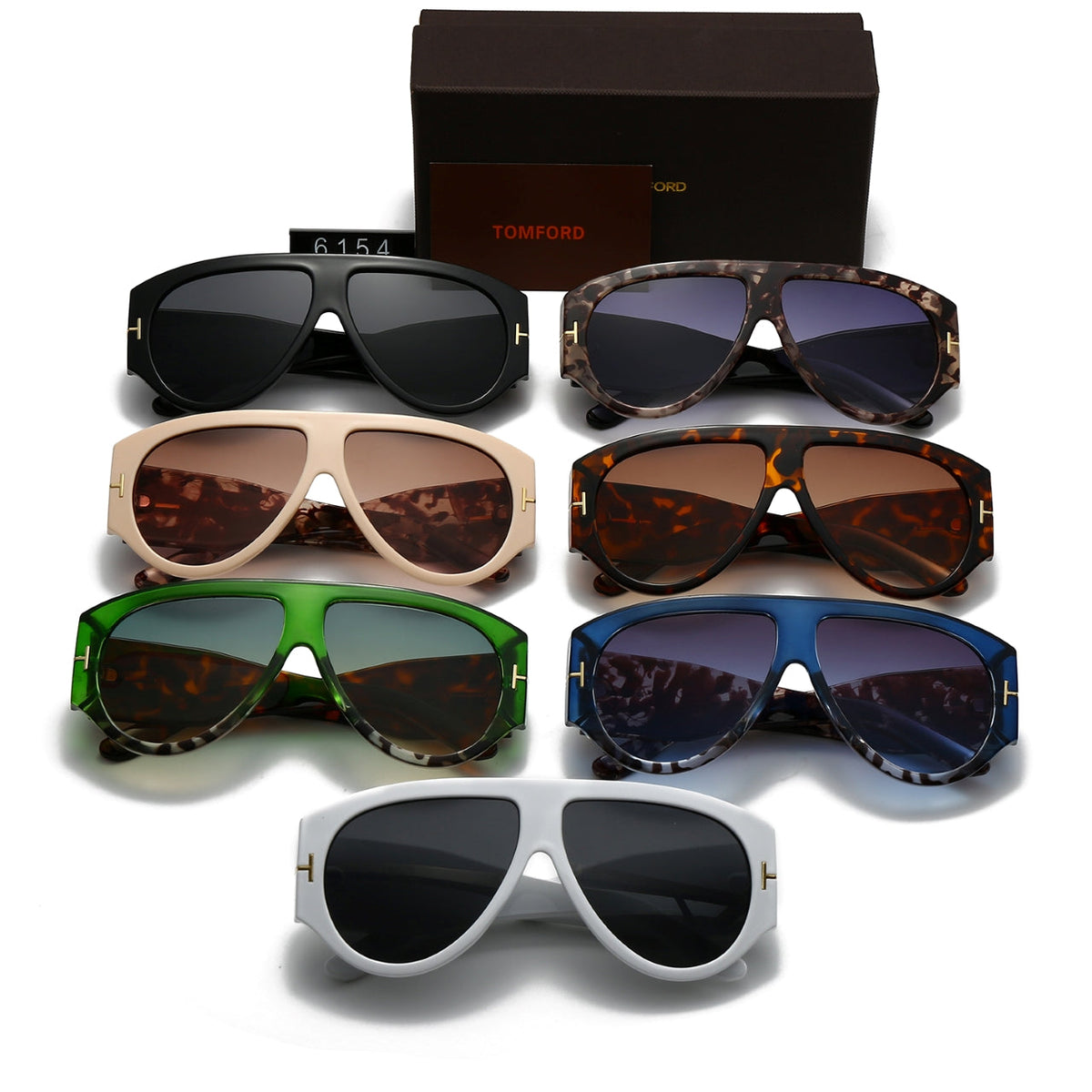 Tom Ford Oversized Cat-Eye Polarized Sunglasses for Unisex – product image 16