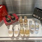 Valentino Cutout Flat Slippers – slippers product image 11
