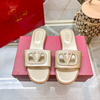 Valentino Fashion Logo Flat Slippers – slippers product image 5