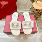 Valentino Fashion Logo Flat Slippers – slippers product image 8