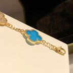 Van Cleef & Arpels 50th Anniversary 5 Flower Fritillary Bracelet – Luxury Jewelry – product image 5