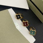 Van Cleef & Arpels Four-Leaf Clover Ring – Luxury Designer Jewelry – product image 7