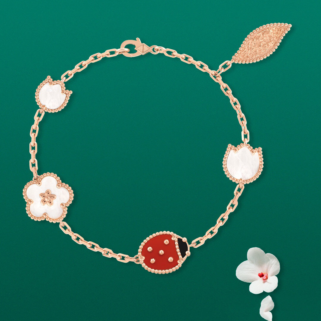 Van Cleef & Arpels Lucky Spring Ladybug Bracelet – Luxury Jewelry – product image 10