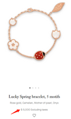 Van Cleef & Arpels Lucky Spring Ladybug Bracelet – Luxury Jewelry – product image 15