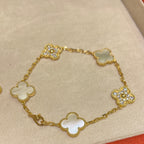 Van Cleef & Arpels Shell Clover Bracelet – Luxury Jewelry – product image 3