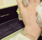 Van Cleef & Arpels Shell Clover Bracelet – Luxury Jewelry – product image 6