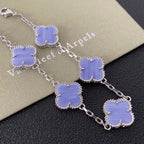 Van Cleef & Arpels Turquoise Four Leaf Clover Bracelet – Luxury Jewelry – product image 8