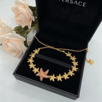 Versace Crystal Starfish Pendant Necklace – Luxury Designer Jewelry – product image 12