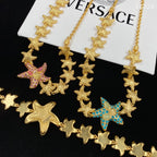 Versace Crystal Starfish Pendant Necklace – Luxury Designer Jewelry – product image 15
