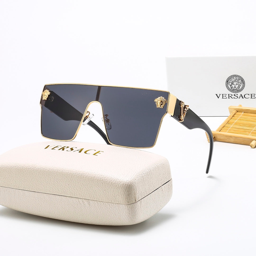 Versace Dior Rimless Shield Polarized Sunglasses for Unisex – product image 1