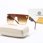 Versace Dior Rimless Shield Polarized Sunglasses for Unisex – product image 3