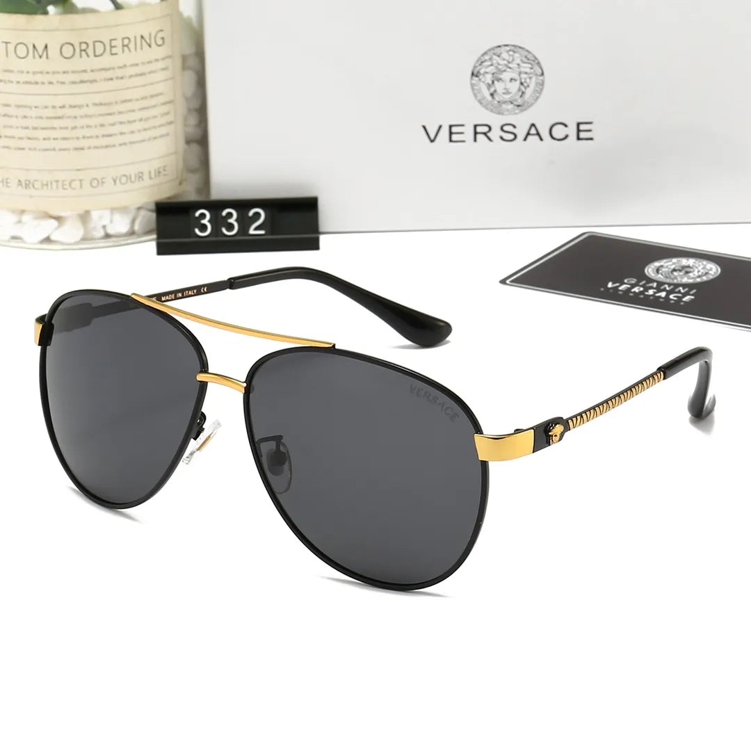 Versace Double Bridge Aviator Sunglasses for Unisex – product image 3