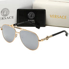 Versace Double Bridge Polarized Aviator Sunglasses for Unisex – product image 5