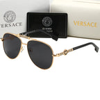 Versace Double Bridge Polarized Aviator Sunglasses for Unisex – product image 6